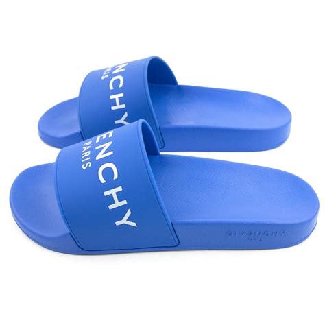 givenchy slides light blue